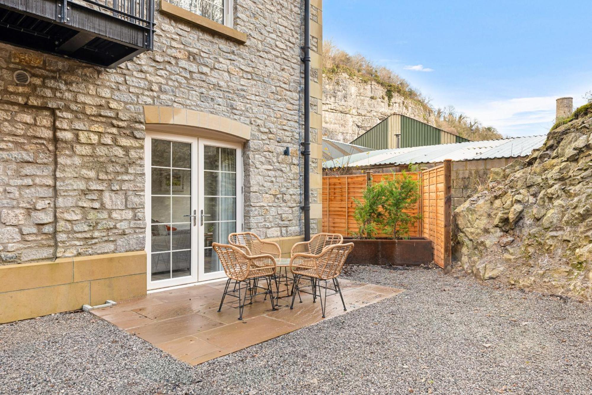 Host & Stay - Rock Mill Apt 1 With Terrace Stony Middleton Exterior foto